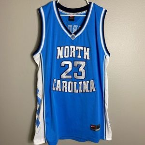 Michael Jordan 23 North Carolina Nike jersey 2XL